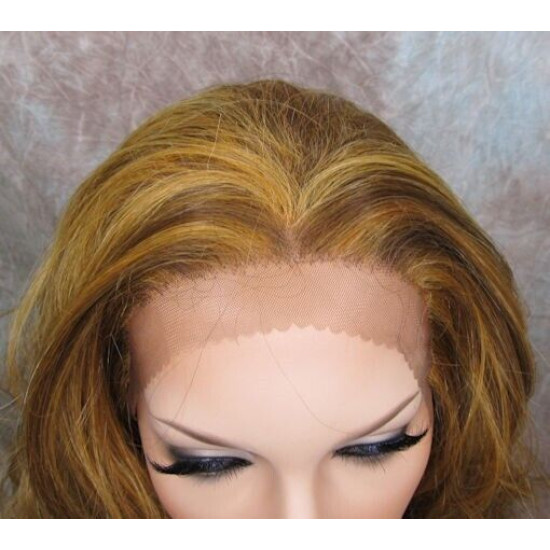 LF SIENNA | Lace Front Wig COLOR CHOICE Sexy Cascade of Curls No Bangs 