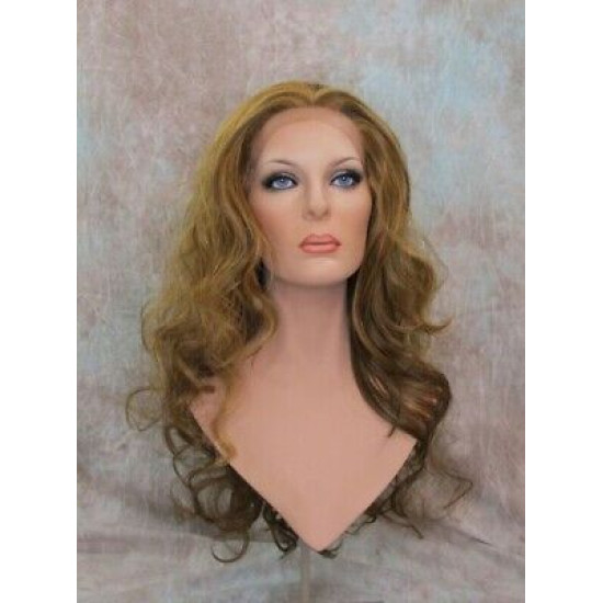 LF SIENNA | Lace Front Wig COLOR CHOICE Sexy Cascade of Curls No Bangs 