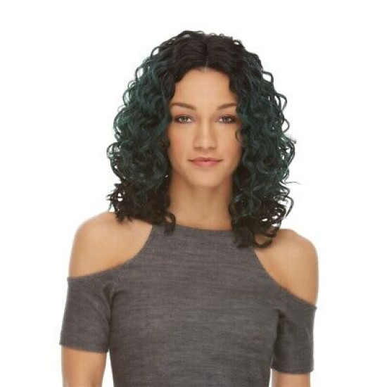 LF CAIRO | Medium Length Goddess Curls COLOR CHOICE Lace Front Wig Center Part 