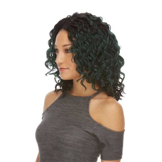 LF CAIRO | Medium Length Goddess Curls COLOR CHOICE Lace Front Wig Center Part 
