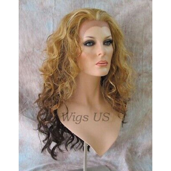 LF ISABELLA | Lace Front Wig COLOR CHOICE Long Layered HEAT OK Spiral Curls 