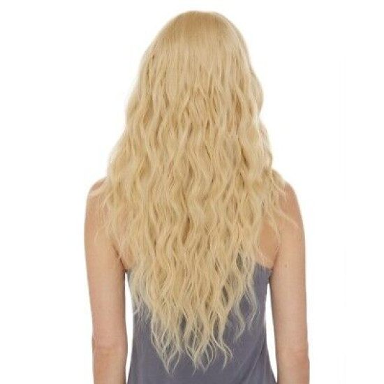 LF SHAKIRA | Swiss Lace Front Wig COLOR CHOICE MonoTop Natural Waves HEAT OK 