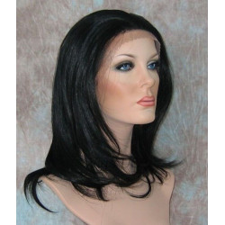 LF PEARL | Black Auburn Mix Lace Front Wig Face Frame Layers HEAT OK FS1B/30 