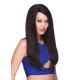 LF DYNASTY | Darkest Brown Lace Front Wig HEAT OK Long Straight Part 