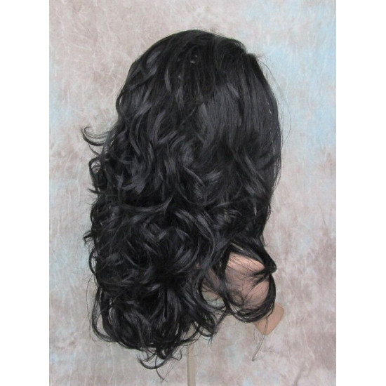 LF ESTEE | Lace Front Wig Natural Black Below Shoulder Layered Waves 