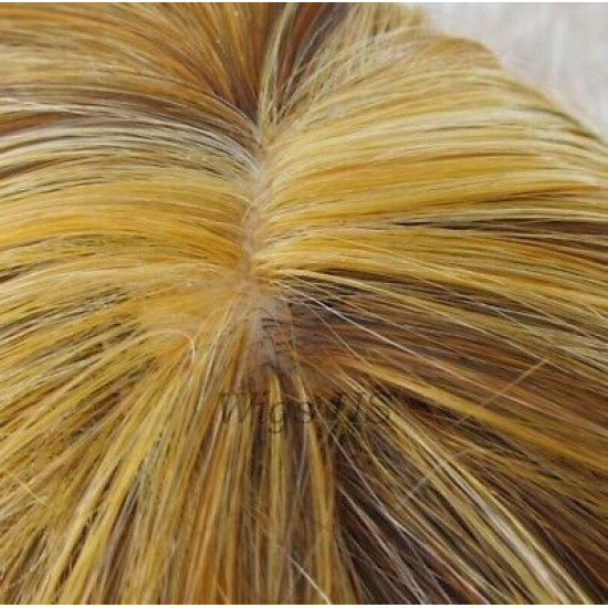 LF RITZ | Auburn Mix Classic Bob Lace Trim Wig Bangs F2014