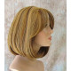 LF RITZ | Auburn Mix Classic Bob Lace Trim Wig Bangs F2014