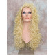 LF SPRING | Light Blonde Lace Front Wig HEAT OK Long Curls Pin with Part