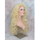 LF SPRING | Light Blonde Lace Front Wig HEAT OK Long Curls Pin with Part