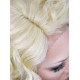 LF SPRING | Light Blonde Lace Front Wig HEAT OK Long Curls Pin with Part