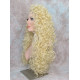 LF SPRING | Light Blonde Lace Front Wig HEAT OK Long Curls Pin with Part