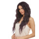 LF RUNE | Black Ombre Lace Front Wig HEAT OK Long Waves Center Part