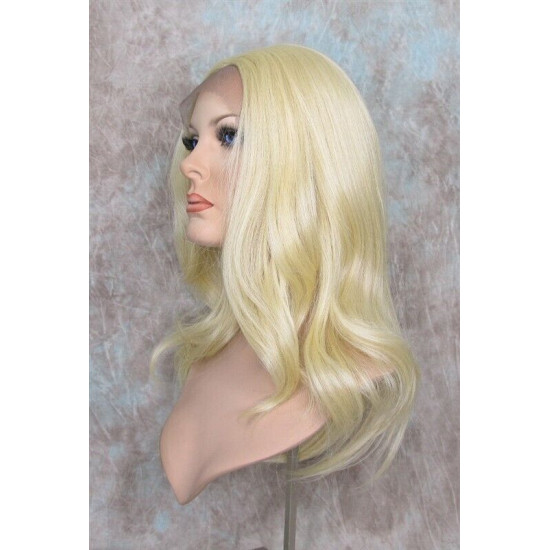 LF SAFFRON | Lace Front Wig COLOR CHOICE Long Fringed Layers Center Part Wigs 