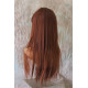 LF INNOCENT | Lace Trim Wig COLOR CHOICE Straight Swept Bangs HEAT OK 