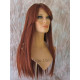 LF INNOCENT | Lace Trim Wig COLOR CHOICE Straight Swept Bangs HEAT OK 