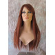 LF INNOCENT | Lace Trim Wig COLOR CHOICE Straight Swept Bangs HEAT OK 