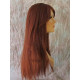LF INNOCENT | Lace Trim Wig COLOR CHOICE Straight Swept Bangs HEAT OK 