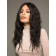 KELL | Natural Black Lace Front Wig Waves Part HEAT OK | Forever Young 