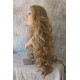 LF CHAMPAGNE | Extra Long Lace Front Wig Medium Brown Mix 28" Curls Heat OK 