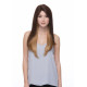 LF RESPECT | Medium Brown Long Straight Layers C Part Lace Front Wig Cookie
