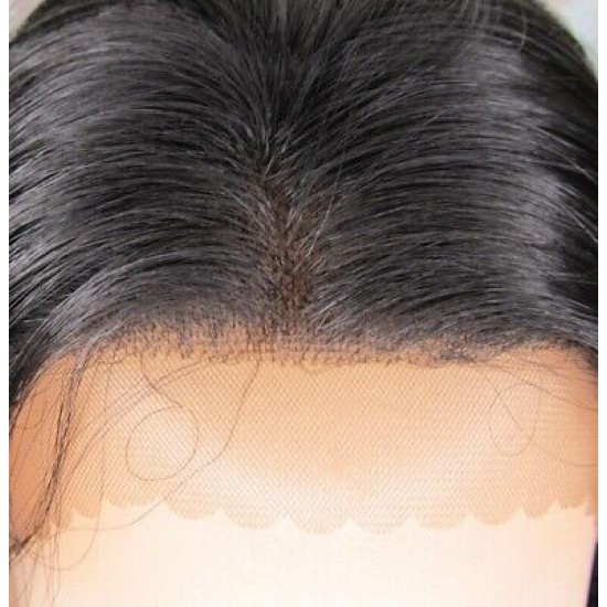 STRAIGHT SHOOTER | Natural Black Lace Front Wig Long Straight | Forever Young 