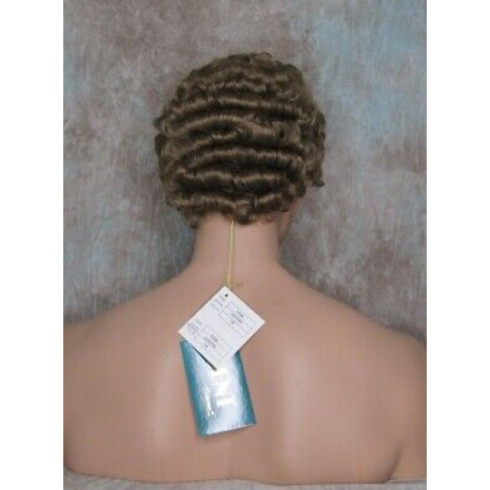 JUSTIN | Medium Blonde Short Tight Curls Men's Wigs 