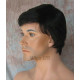 EDWARD | New Look Natural Black Mens Wig Short Layered Style Left Side Part