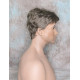 MARK | Golden Brown 35% Gray Men's Wig Trendy Wispy Layered Bangs 