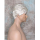 MARK | Silver Gray Men's Wig Trendy Wispy Layered Bangs 