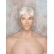 MARK | Silver Gray Men's Wig Trendy Wispy Layered Bangs 