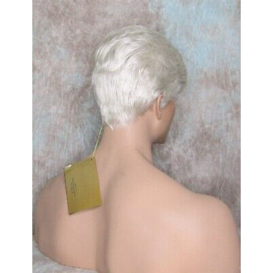 MARK | Silver Gray Men's Wig Trendy Wispy Layered Bangs 