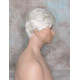 MARK | Silver Gray Men's Wig Trendy Wispy Layered Bangs 
