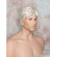 MARK | Silver Gray Men's Wig Trendy Wispy Layered Bangs 