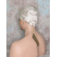 MARK | Silver Gray Men's Wig Trendy Wispy Layered Bangs 
