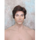 CHARLES | Dark Auburn Short Layered Men's Wig Simulated Side Part Man 