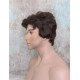 CHARLES | Dark Auburn Short Layered Men's Wig Simulated Side Part Man 
