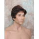 CHARLES | Dark Auburn Short Layered Men's Wig Simulated Side Part Man 
