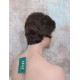 CHARLES | Dark Auburn Short Layered Men's Wig Simulated Side Part Man 