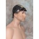 ALEX | Dark Gray Monofilament Top Hand-Tied Men's Wig Short Short Sides 