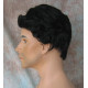 KEVIN | Short Curls Wig COLOR CHOICE Roll Back Tapered Nape Back Men