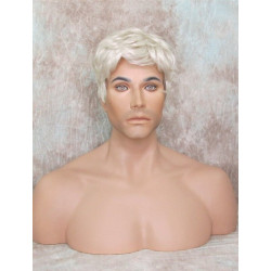 JAY | Silver Gray Short Thick Full Men's Wig Wigs 