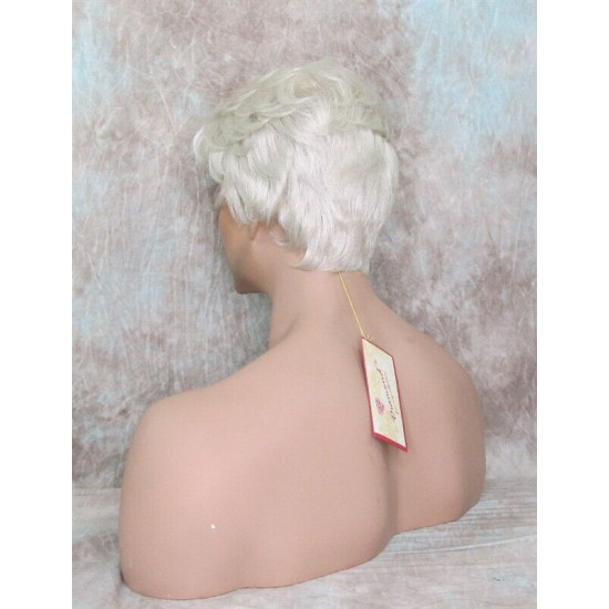 JAY | Silver Gray Short Thick Full Men's Wig Wigs 