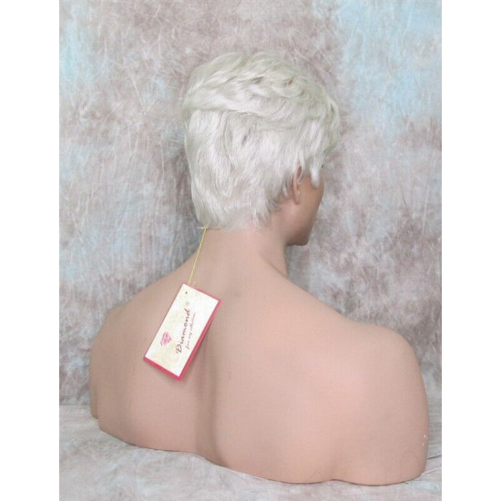 JAY | Silver Gray Short Thick Full Men's Wig Wigs 