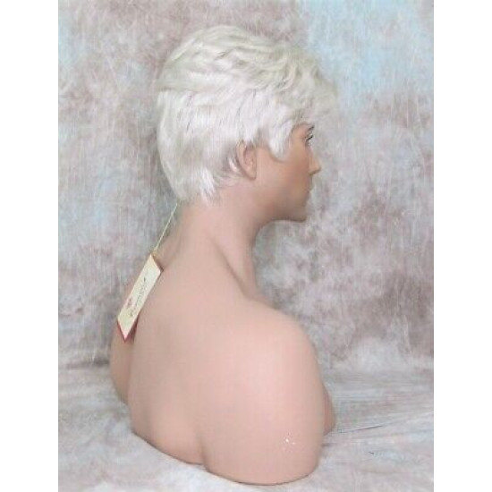 JAY | Silver Gray Short Thick Full Men's Wig Wigs 