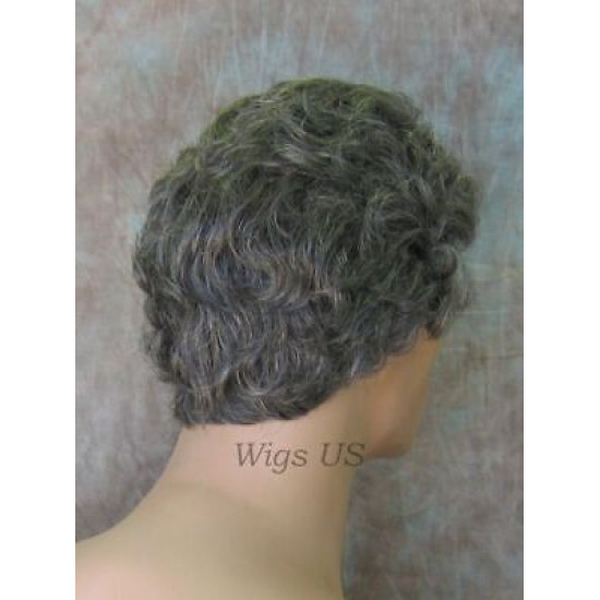 PETER | Short All Over Curls COLOR CHOICE Mens Wig 