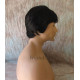 STAR | New Look Darkest Brown Mens Wig Short Straight Layers 