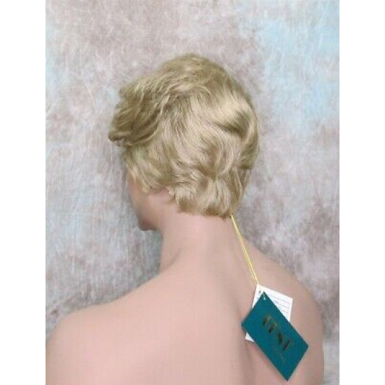 CHARLES | Golden Blonde Short Layered Men's Wig Simulated Side Part Man 