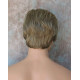 CHARLES | Ash Blonde Short Layered Men's Wig Simulated Side Part Man 