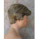 CHARLES | Ash Blonde Short Layered Men's Wig Simulated Side Part Man 