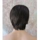 Jackson | Dark Brown Mens Wig Longer Nape Side Swept Bangs | Adora 